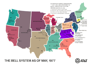 Bell System Map